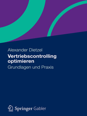 cover image of Vertriebscontrolling optimieren